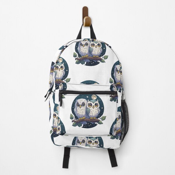 Item preview, Sweet Moonlit Owls in Love designed and sold by hudaG.