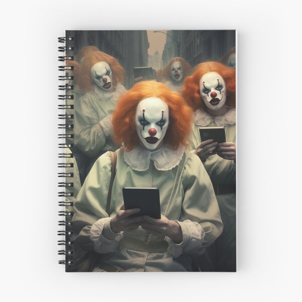 Item preview, Evil Clowns with Smarphones  designed and sold by FearFood.