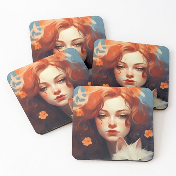Item preview,  Woman and Her Beloved designed and sold by Cat Lady's  Chic Corner.