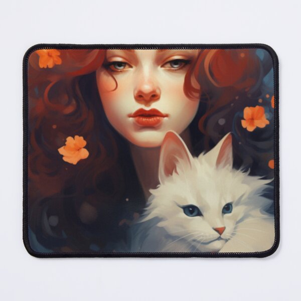Item preview,  Woman and Her Beloved designed and sold by Cat Lady's  Chic Corner.
