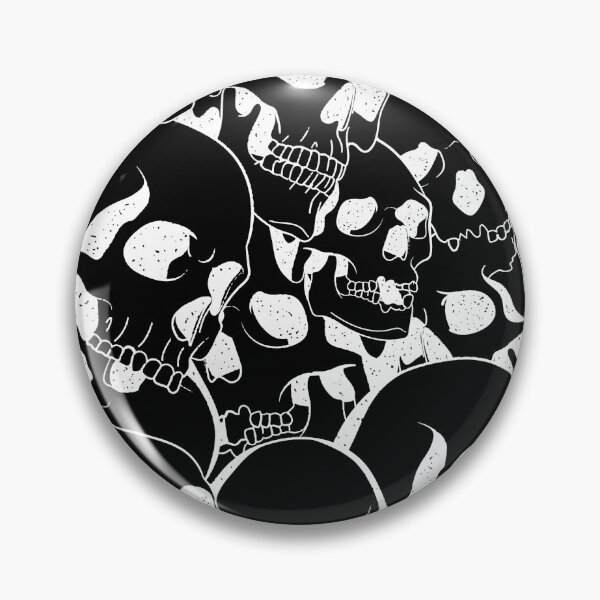 Item preview, Skulls Pattern (white) designed and sold by Sarya Art.