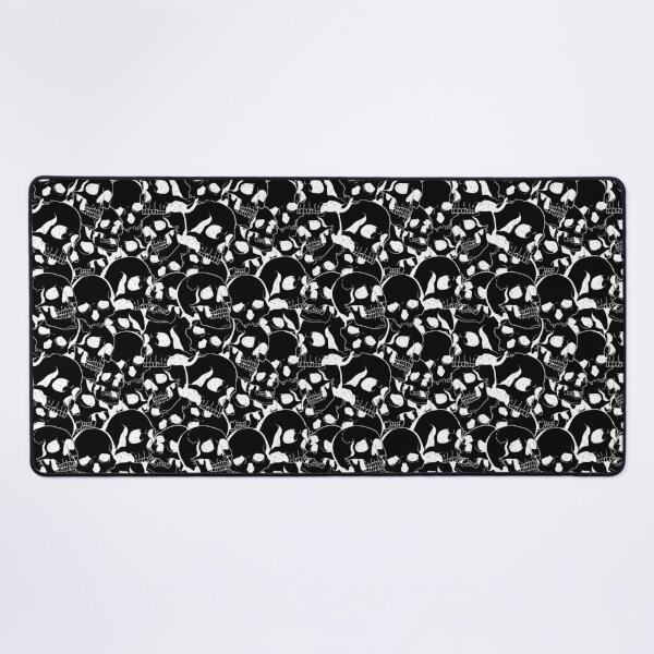 Item preview, Skulls Pattern (white) designed and sold by Sarya Art.