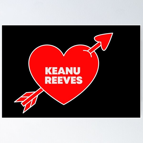Artikel-Vorschau von Verliebt in Keanu Reeves, designt und verkauft von Itsheartshop.