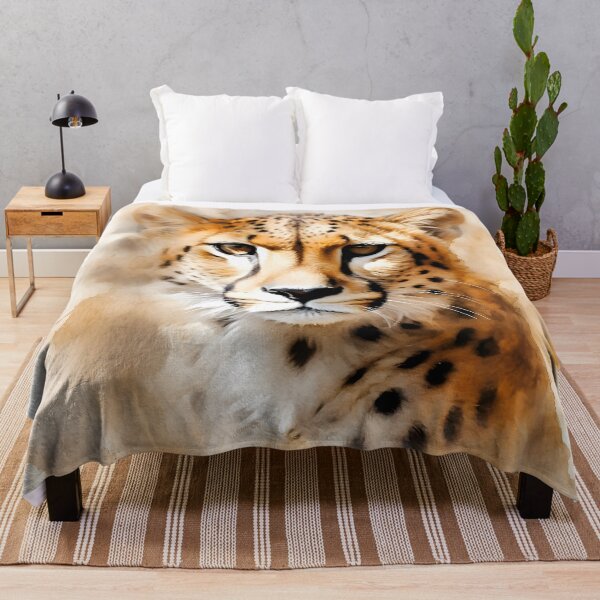 Item preview, Cheetah painting designed and sold by ManuelAndreas.