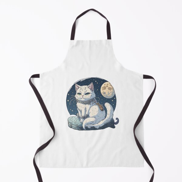 Item preview, Charming Moon Gazing Kitty designed and sold by hudaG.