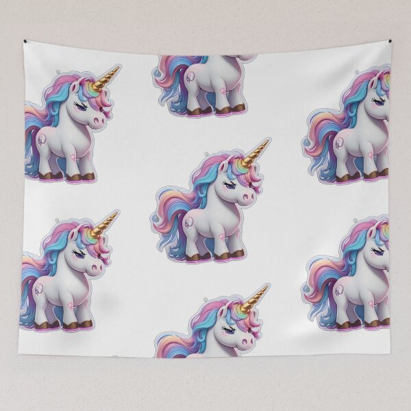 Item preview, cute unicorn designed and sold by AP.