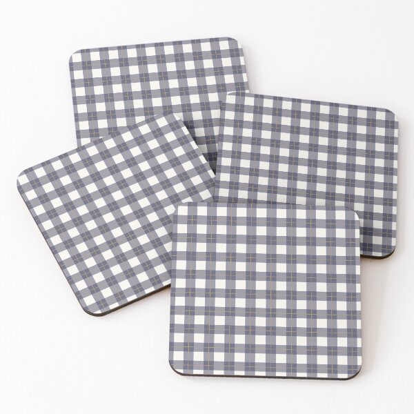 Item preview, Gingham Pattern with Gold Stripe designed and sold by NolkDesign.