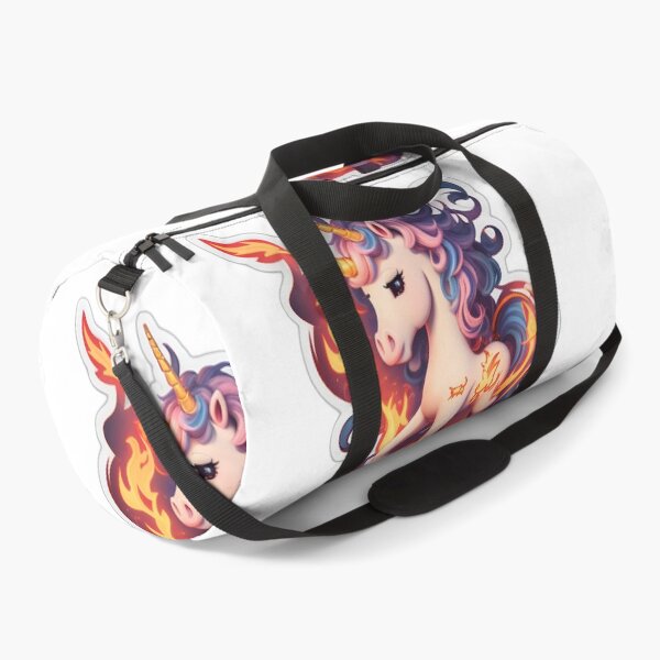 Item preview, cute unicorn on fire designed and sold by AP.