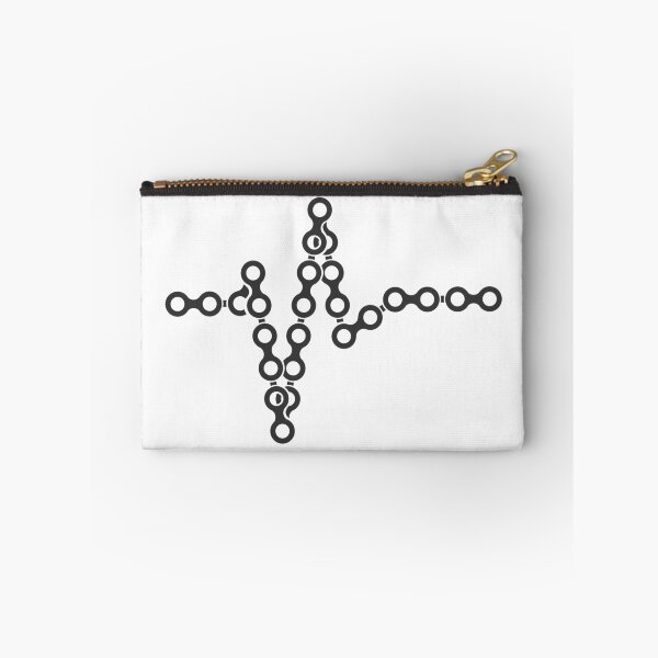 Item preview, Bicycle chain heartbeat symbol illustration graphic pulse designed and sold by AndreMi.