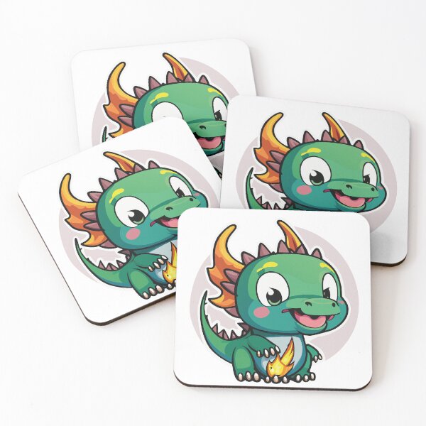Item preview, Cute smiling baby dragon designed and sold by Jonasczm.