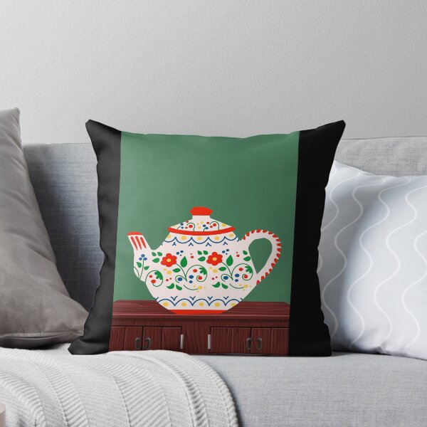 Item preview, Colored ceramic tea pot designed and sold by Thedigital91.
