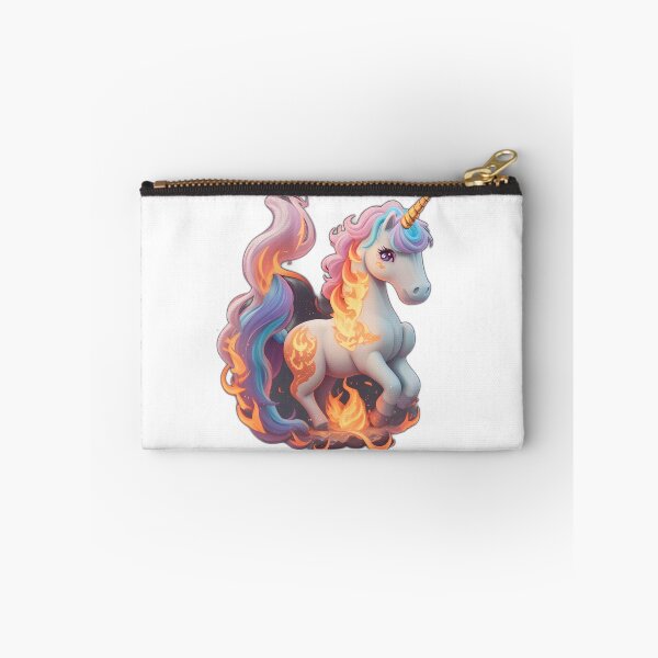Item preview, cute unicorn on fire designed and sold by AP.