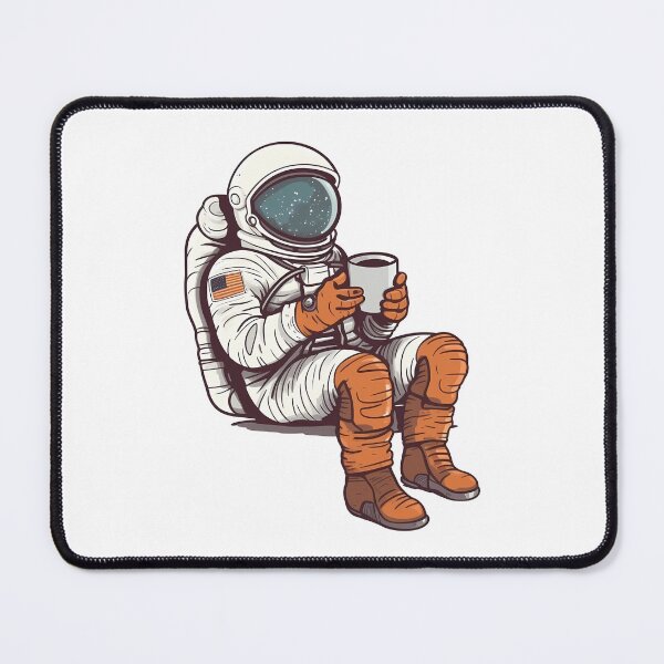 Item preview, Astronaut Holding Coffee Funny Astronaut Space designed and sold by KD Merch.
