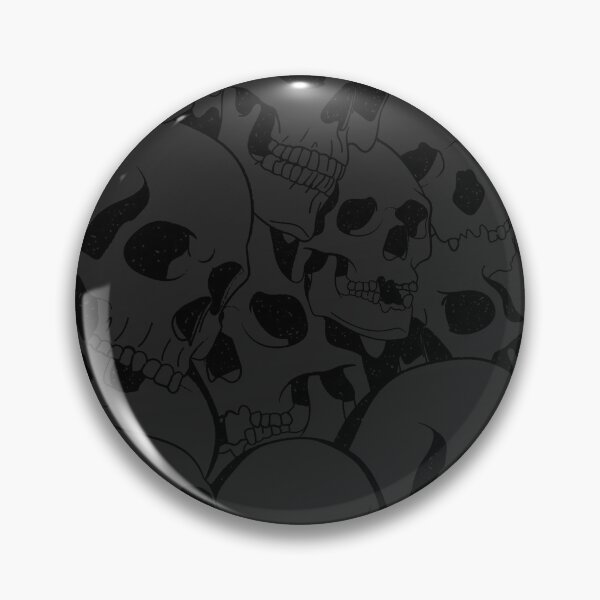 Item preview, Copia de Skulls Pattern (black and gray) designed and sold by Sarya Art.