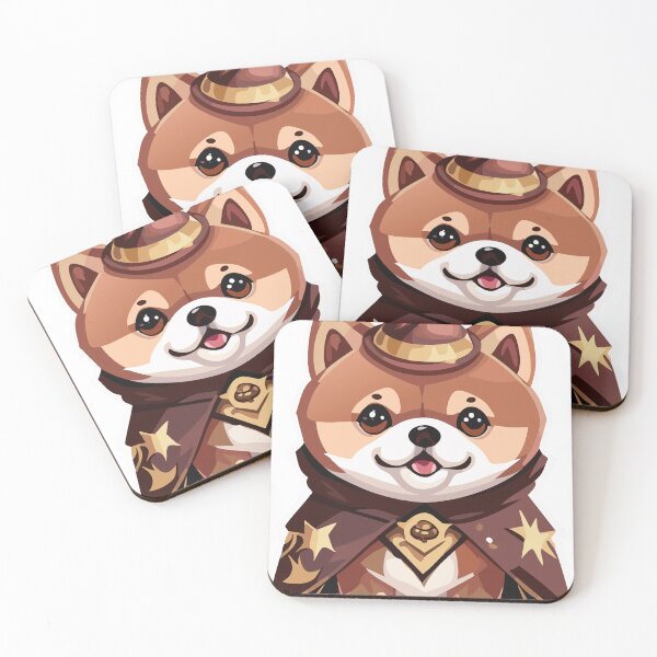 Item preview, Mystical Shiba Mage designed and sold by StudioMagus.