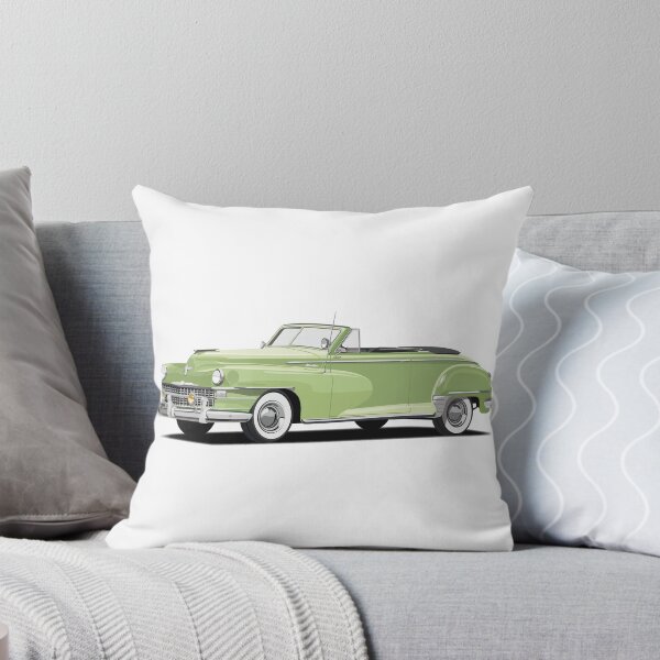 Item preview, Melon-Colored Classic Car in Pastel Green - Vintage Open-Top Vehicle designed and sold by luhihi.