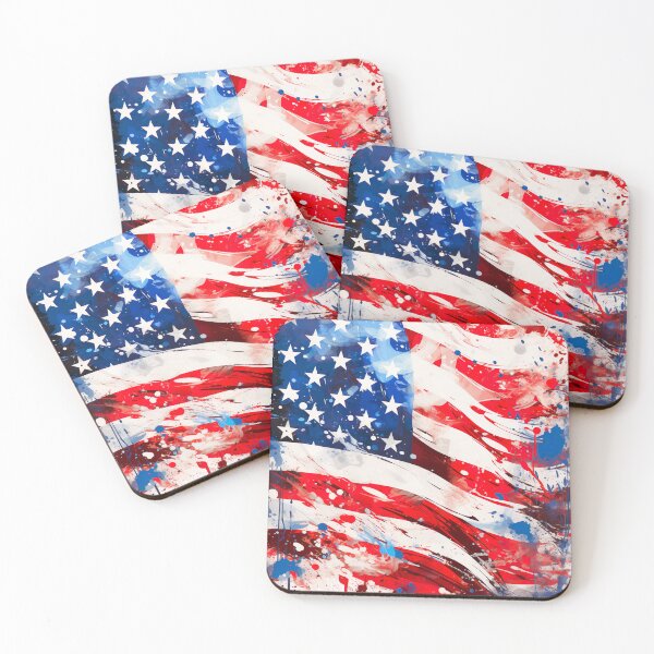 Item preview, patriotic flag designed and sold by Kalsaver.