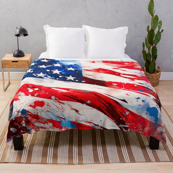 Item preview, patriotic flag designed and sold by Kalsaver.