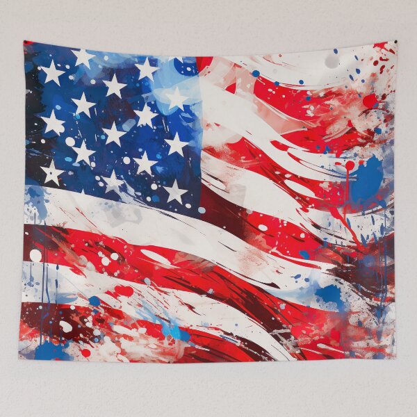 Item preview, patriotic flag designed and sold by Kalsaver.