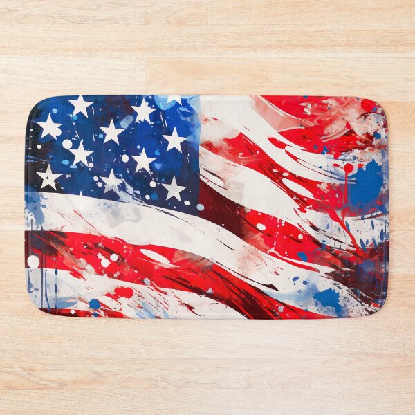Item preview, patriotic flag designed and sold by Kalsaver.