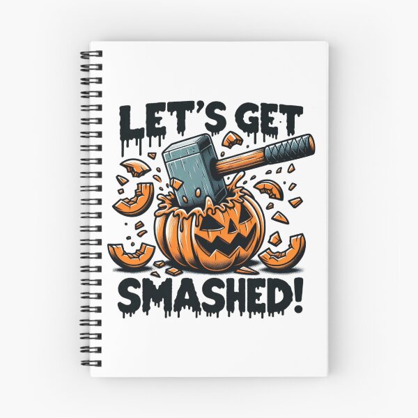 Item preview, Let's Get Smashed - Punny Halloween designed and sold by ZenEverAI.