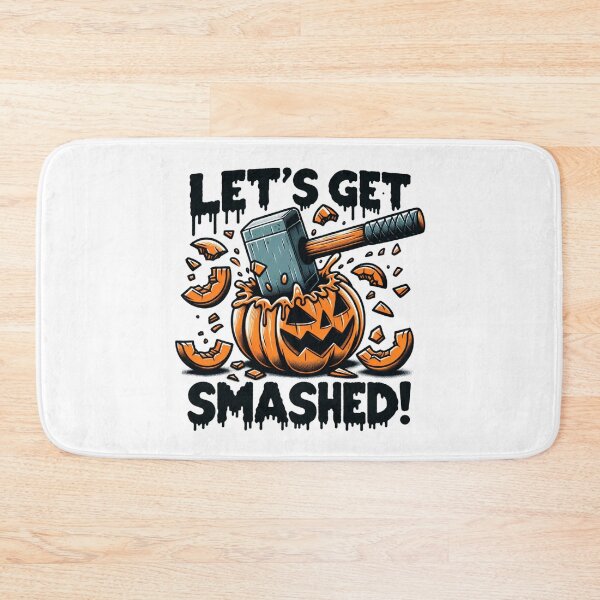 Item preview, Let's Get Smashed - Punny Halloween designed and sold by ZenEverAI.