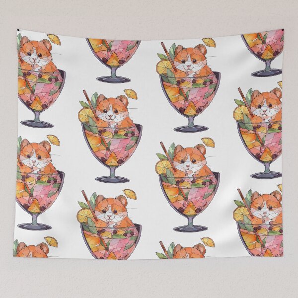 Item preview, Hamster cocktail- mosaic designed and sold by octoboobs.