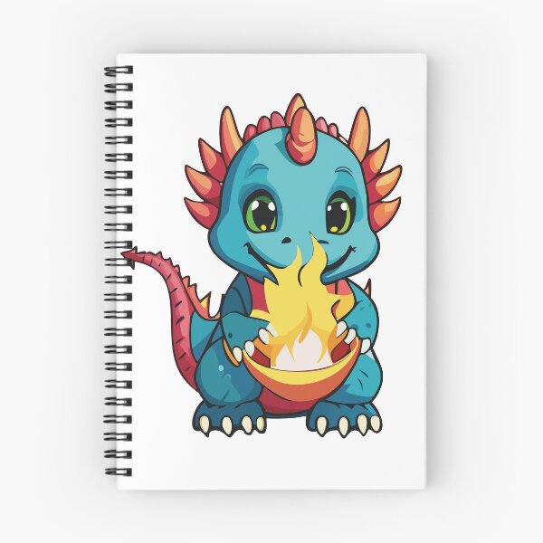Item preview, Baby dragon smiling with fire designed and sold by Jonasczm.