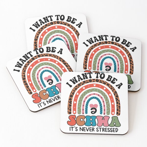 Item preview, I Want to be a Schwa It's Never Stressed Science of Reading designed and sold by zeen-art.
