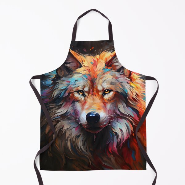 Item preview, Wolf painting designed and sold by ManuelAndreas.