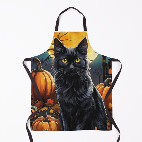 Item preview, Escena de Halloween del Gato Negro y la Luna, Murciélagos y Calabazas 2 designed and sold by DeJuin.