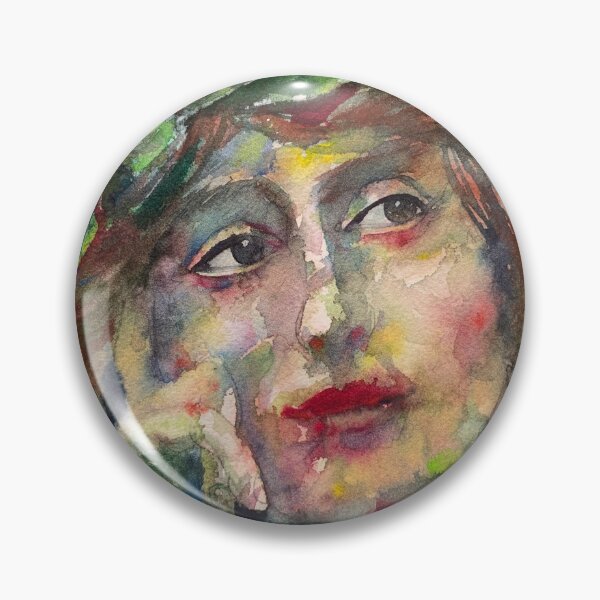 Item preview, VITA SACKVILLE-WEST watercolor portrait .2 designed and sold by lautir.