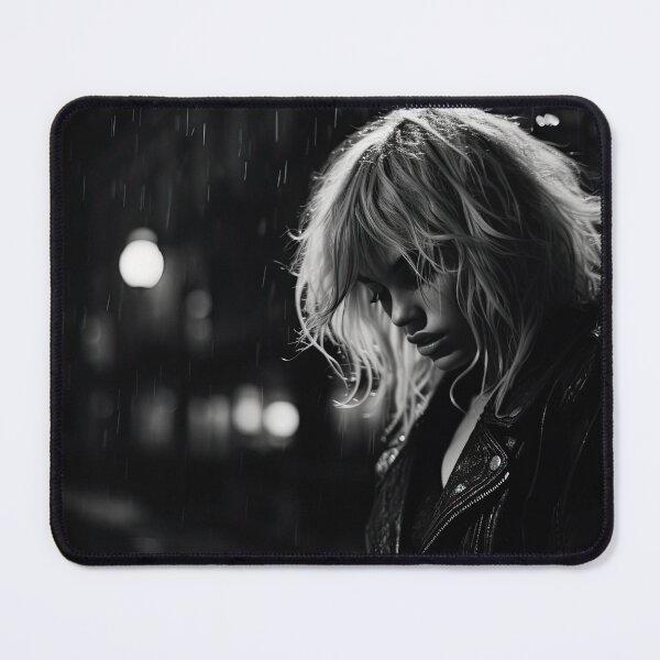 Item preview, Lady in Black and White Rain designed and sold by Visual-Elixir.