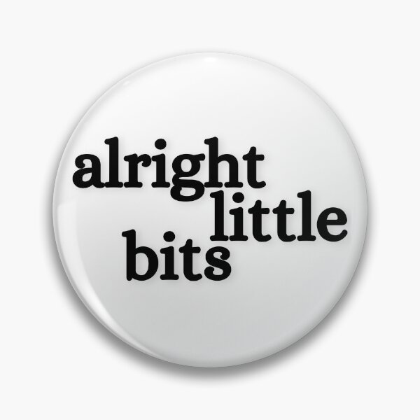Item preview, Alright Little Bits (black print) designed and sold by schierneckeretc.