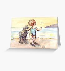 Sally and Spike Greeting Card