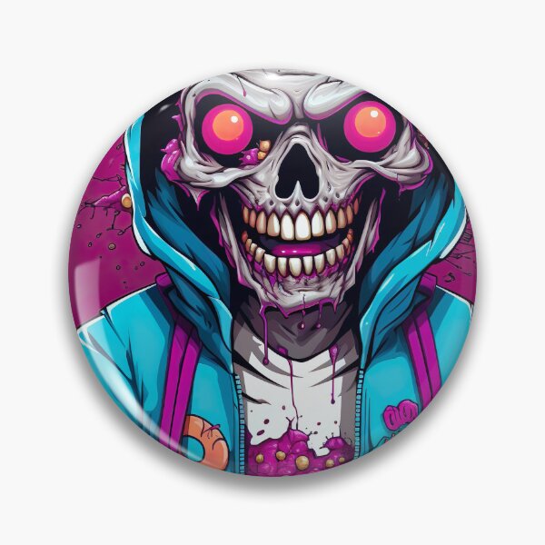 Item preview, Happy Hot Pink Pickle Zombie designed and sold by Kalsaver.