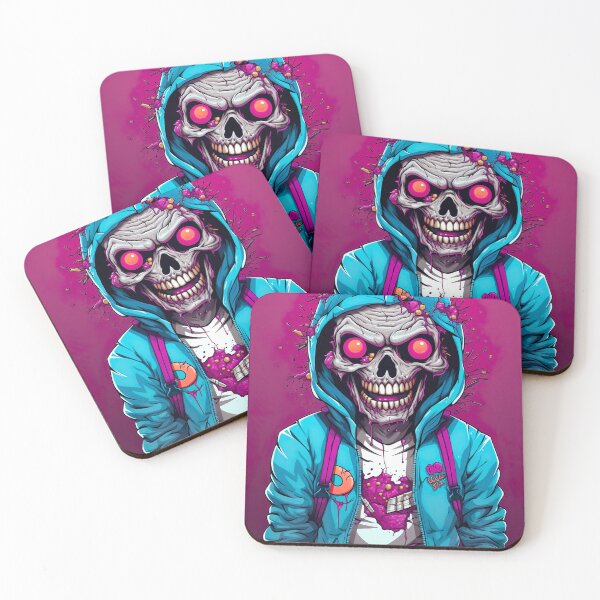Item preview, Happy Hot Pink Pickle Zombie designed and sold by Kalsaver.