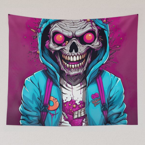 Item preview, Happy Hot Pink Pickle Zombie designed and sold by Kalsaver.