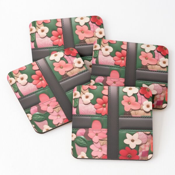 Item preview, Leather flowers  designed and sold by Roxburylane.