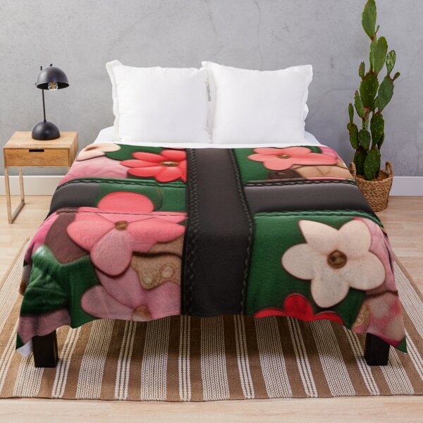 Item preview, Leather flowers designed and sold by Roxburylane.