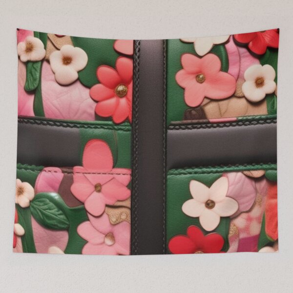 Item preview, Leather flowers  designed and sold by Roxburylane.
