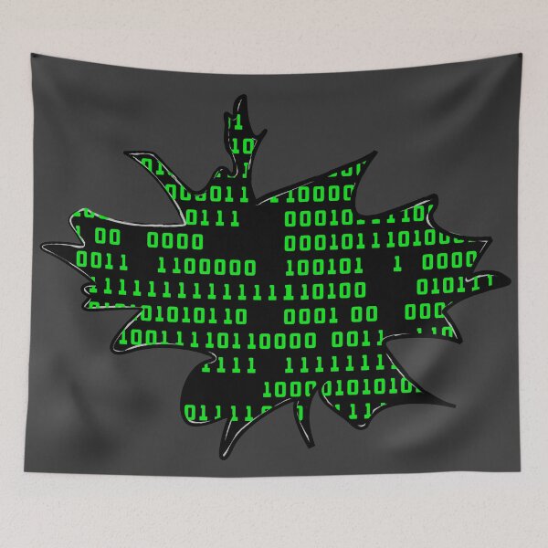 Item preview, Matrix Code - Quirky Binary 1 and 0 Design designed and sold by Fun Funky Designs.