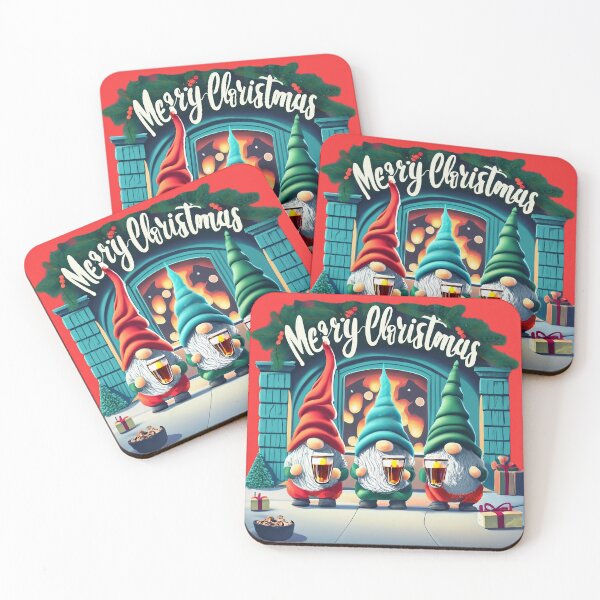 Item preview, Holiday Gnome Cocktail Party - Merry Christmas Design designed and sold by Emaga Digital Studio.
