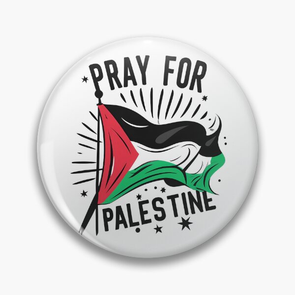 Item preview, Pray For Palestine With Flag designed and sold by Itsheartshop.