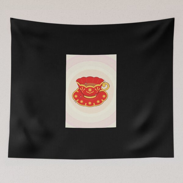 Item preview, Retro tea cup designed and sold by Thedigital91.