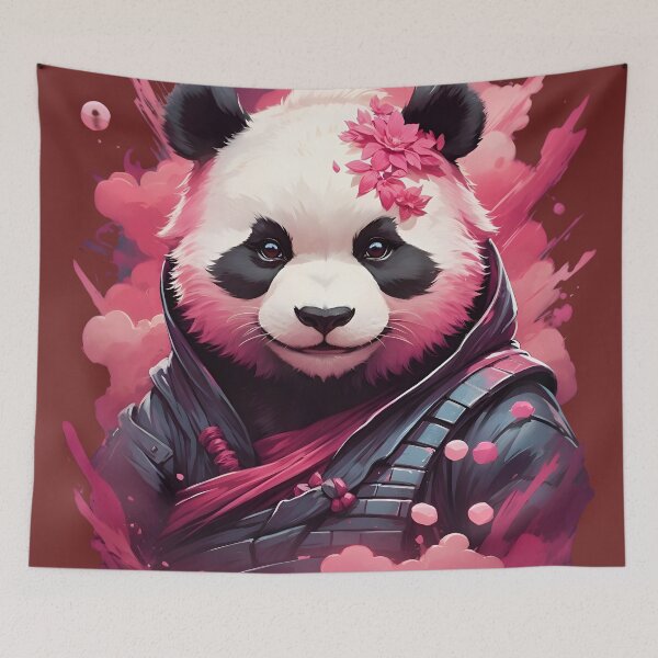 Item preview, Ninja Panda Face: Unleash the Inner Warrior designed and sold by nadeem4design.