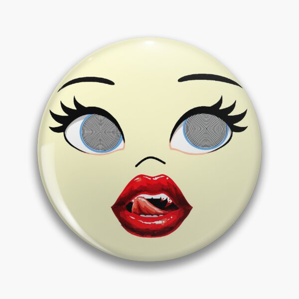 Item preview, Face design Hypnotic Vampire Lip Lick Tease designed and sold by Hypnotees.