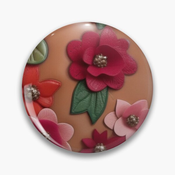 Item preview, Leather and flowers  designed and sold by Roxburylane.