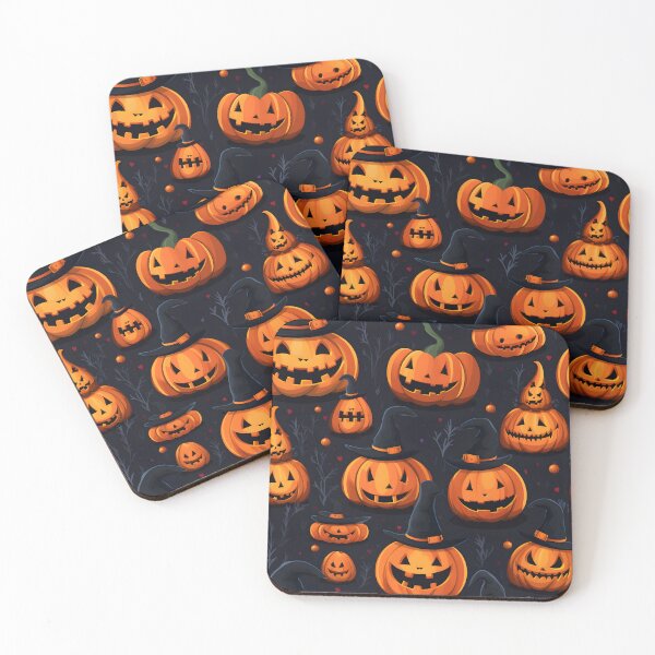 Item preview, halloween pumpkin seamless image designed and sold by Witchanun Komutthong.