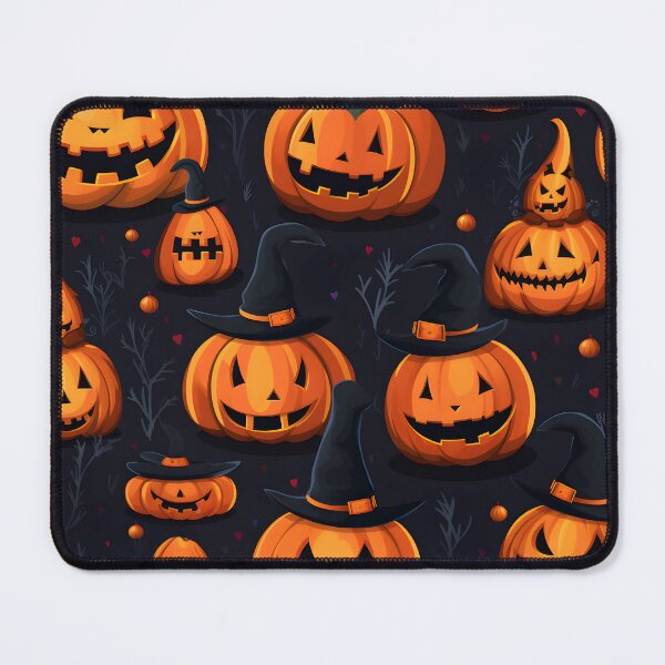 Item preview, halloween pumpkin seamless image designed and sold by Witchanun Komutthong.